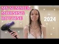 my REAL summer morning routine