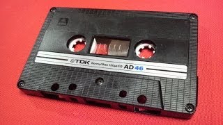 カセットテープ TDK AD ver.2 Normal Position TypeⅠ Retro Compact Cassette Collection