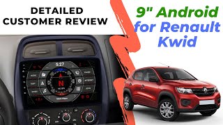 Customer Review: Renault Kwid- Woodman Big B Android Car Stereo 9\