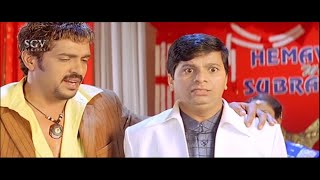 ಮದುವೆ ಅಂದ್ರೆ Everyday ನರಕ | Aishwarya Kannada Movie Comedy Scenes | Upendra, Deepika Padukone