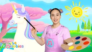 Rainbows Unicorns and Colors | Fun Kids Songs for Learning #Melobies #NurseryRhymes #kidssongs