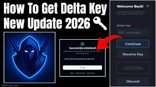 Get Delta Key | How To Get Delta Executor Mobile Key (New Update 2026)