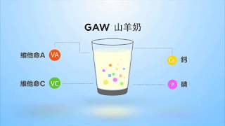 GAW goatmilk 美国 羊奶 30 Sec Cantonese