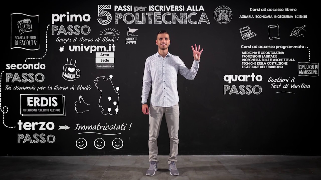 5 Passi Per Iscriverti A UNIVPM - YouTube