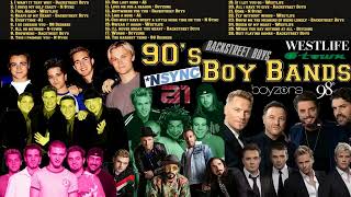 90s BOYBANDS | Backstreet Boys, Boyzone, Westlife, NSync, Blue, O Town | 90s Boy Bands Playlist