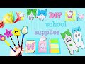 DIY kawaii stationery/ easy craft ideas/ miniature craft/ how to make stationery/ paper crafts