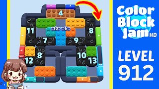 Color Block Jam Level 912 Solution Walkthrough