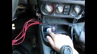 Engine Start Button + on/off/acc 3 position switch