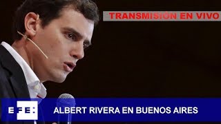 Visita oficial de Albert Rivera a Buenos Aires