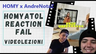 HOMYATOL reagisce ai MIEI VIDEO - FAIL e BESTEMMIE in VIDEO LEZIONE - [reaction speciale]