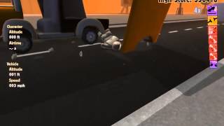 Turbo Dismount replay: 133 000 points on The Original Classic! #turbodismount