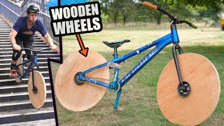 I MADE WOODEN WHEELS FOR MY MOUNTAIN BIKE - WILL THEY LAST?