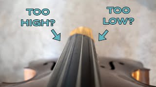Double Bass String Height: Finding the Sweet Spot for Maximum Playability