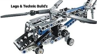 Lego Technic (42020) Twin-Rotor Helicopter Alternate (B) Helicopter Build