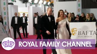 Glamorous Kate and William Arrive for Bafta Film Awards