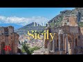 Sicily, Italy - From Day To Night - 4K Drone Footage