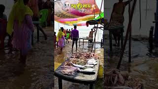 |•অক্টোপাসের কষা কারা ট্রাই করেছেন দীঘা এসে 🐙🦀🦞🦐🪼 digha sea beach 🌊 fish fry 🍣#Digha #udaypur