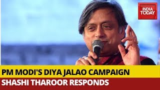 Diya Jalao Campaign: Watch Shashi Tharoor's Response To PM Modi's Appeal