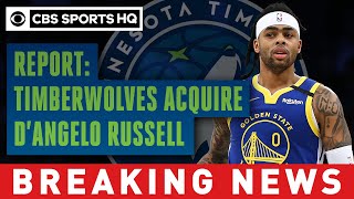 Warriors trade D'Angelo Russell to Timberwolves for Andrew Wiggins, two picks | CBS Sports HQ
