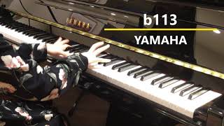 ヤマハb113【アップライトピアノピアノ比較動画】ショパン　幻想即興曲＆小犬のワルツ