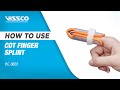 How to Wear and When to Use a Cot Finger Splint | Vissco Cot Finger Splint