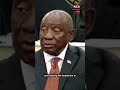 Ramaphosa on the migrant crisis
