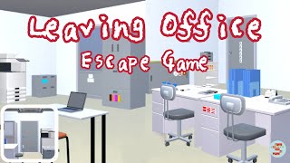 Escape Game Leaving Office【Scaebako Productions】 ( 攻略 /Walkthrough / 脫出)