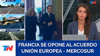 Macron adelantó que no firmará el acuerdo entre Mercosur y UE: busca evitar la competencia desleal