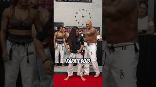 Karate Dojo Belt Riding Tradition #shortvideo #trending #viral