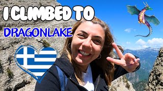 Watch This If You're Struggling To Learn Greek! We're climbing to DRAGONLAKE of Tymfi