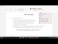 Understanding PHP Variables - PHP Programming Tutorial