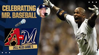 FULL GAME: Bob Uecker calls 2011 NLDS Game 5 🎙️ (ft. Nyjer Morgan's HEROICS for the Brewers!)