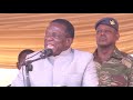 We are pushing our own development agenda: President