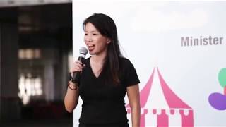 Pure Talents Professional Bilingual Emcee Lin Baofeng Ride For Rainbows