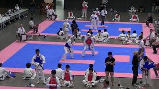 第35回全日本硬式空手道選手権大会 一般有段軽量級の部準決勝戦