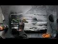 Green Beach Spray Paint Art (No Music)