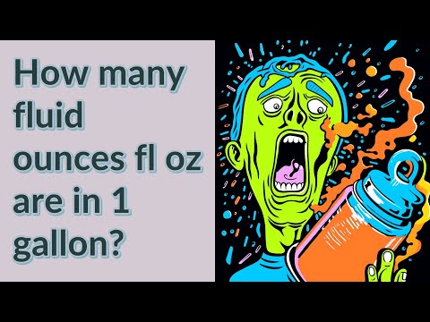 How much fluid ounces are in 1 gallon of milk?