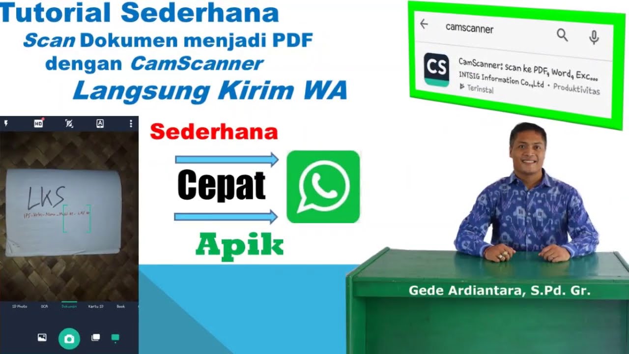 Tutorial Sederhana Scan Dokumen Menjadi PDF Dengan Aplikasi CamScanner ...