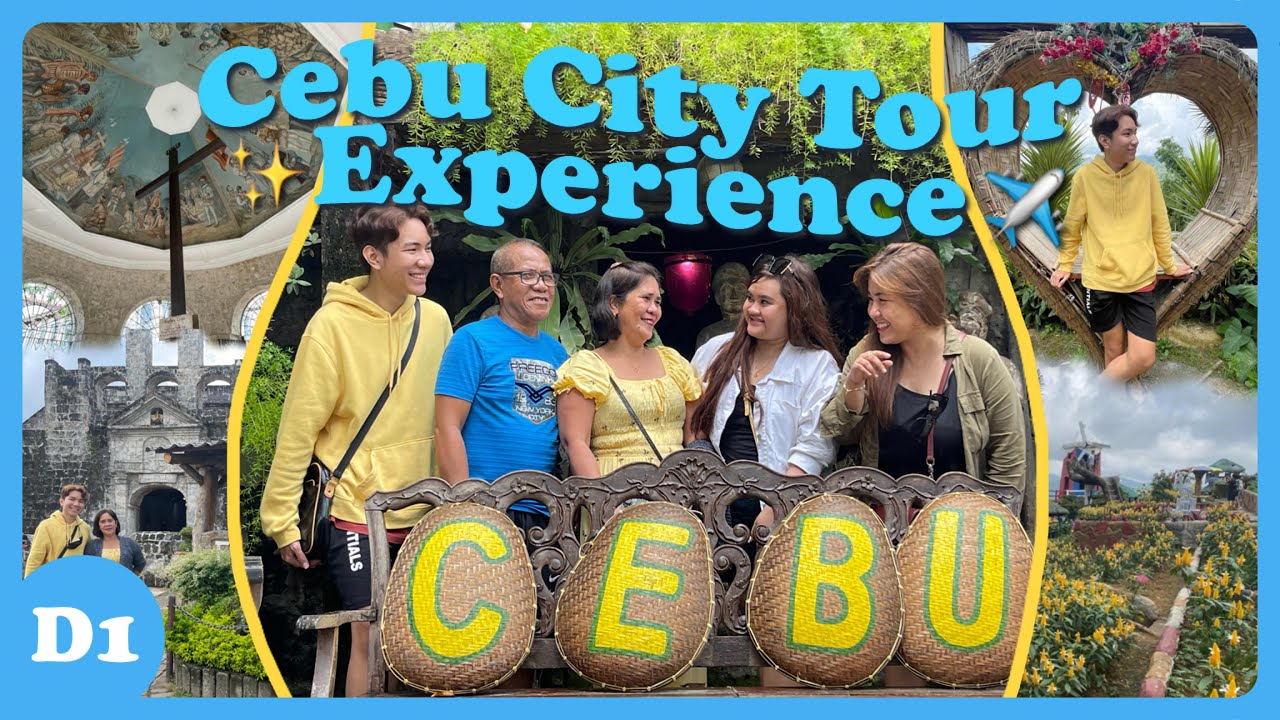 Cebu Vlog Day 1 Cebu City Tour Experience With My Family My First
