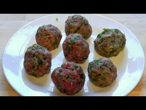 Meatballs lamb mince chilli & peppers How to make recipe Meatballs lamb mince chilli & peppers How to make recipe