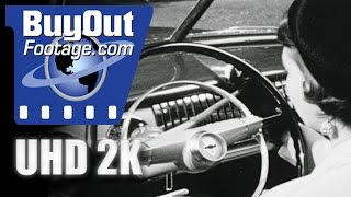 UHD 2K Historic Stock Footage - 1950s Chevrolet Promo THE VELVET GLOVE