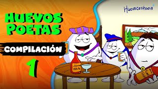 Huevos Poetas: Compilación #1 🥚😄 | Huevocartoon