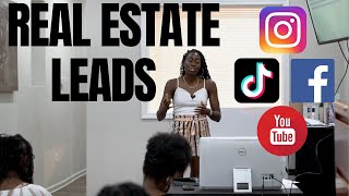 Social Media Marketing LIVE Training For Real Estate Investors and Agents