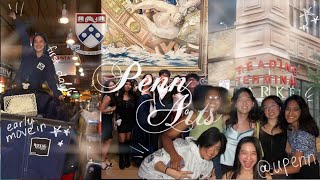 freshman pre-orientation @ upenn: move-in + pennarts
