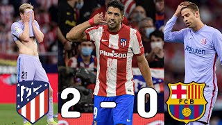 Atletico Madrid vs. Barcelona [2-0] - Match Review (La Liga 2021/2022)