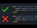 I’m So Glad MAUI Has XAML Style Classes