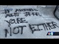 Vandals leave mark on Vermont State House: 'If abortions aren't safe you're not safe either.'