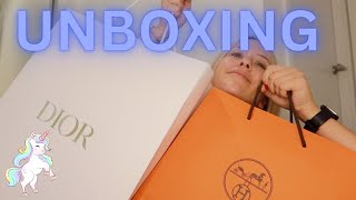 Dior and Hermes Unboxing | UNICORN with prices