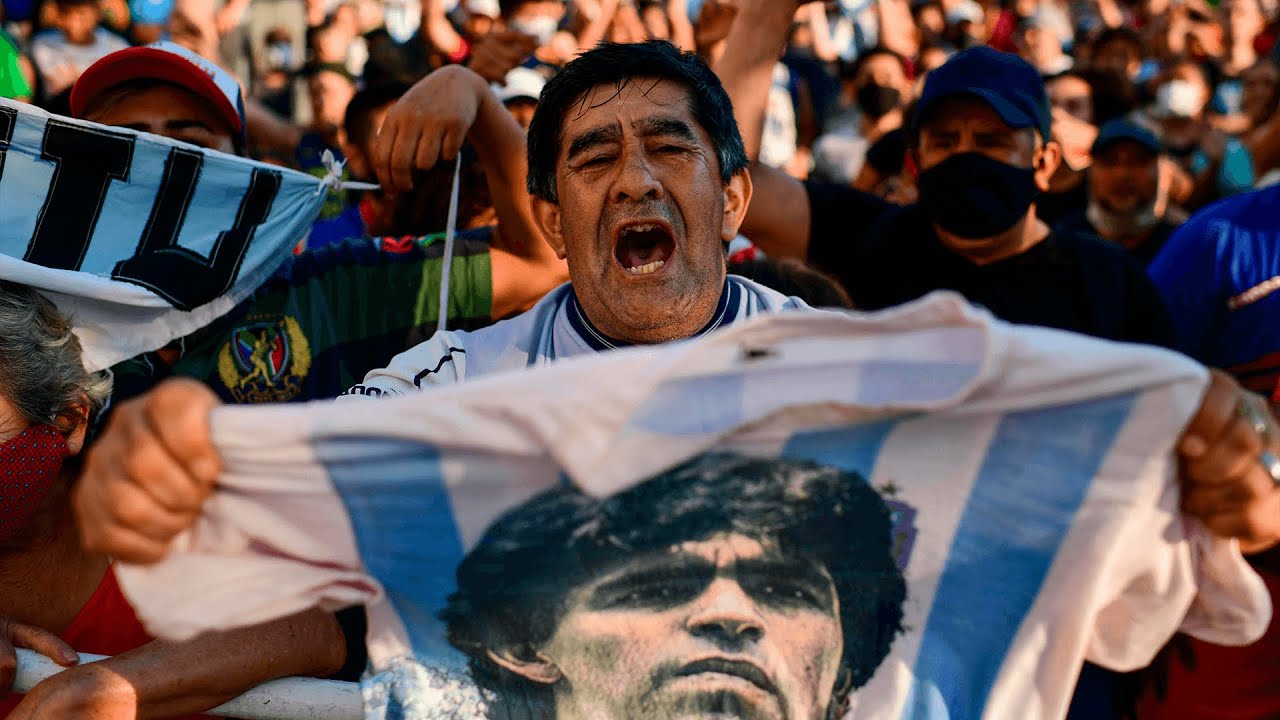 Diego Maradona Death: Argentina Mourns Its 'god' - YouTube