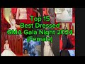 GMA Gala Night 2024 Top 15 Female Best Dressed